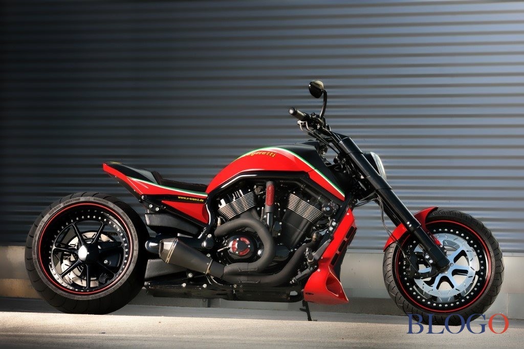 Harley-Davidson Night Rod "625 Scaglietti" by X-Trem Custom