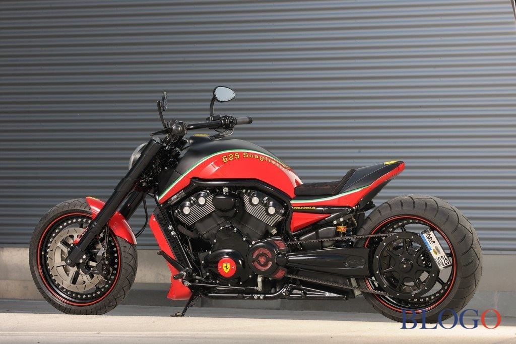 Harley-Davidson Night Rod "625 Scaglietti" by X-Trem Custom