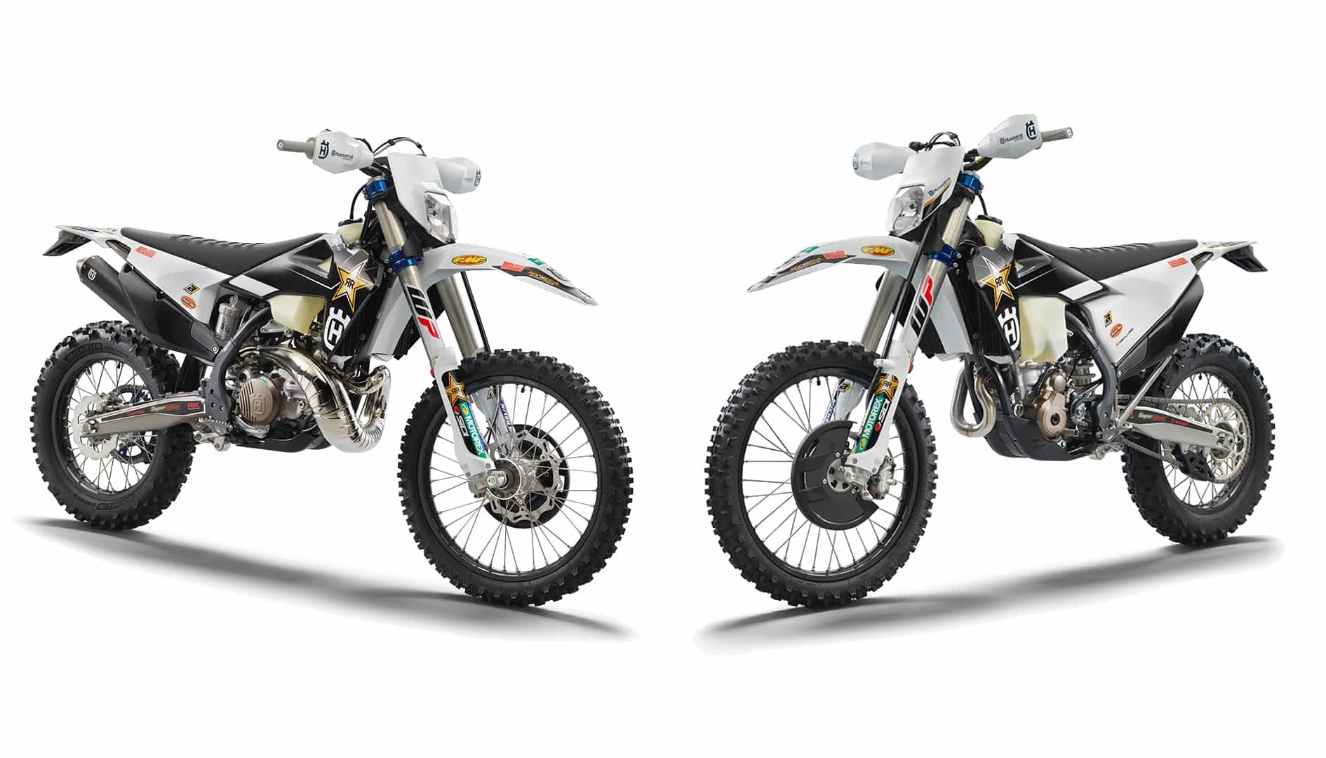 Husqvarna TE 300i Rockstar Edition e FE 350 Rockstar Edition 2022: le foto