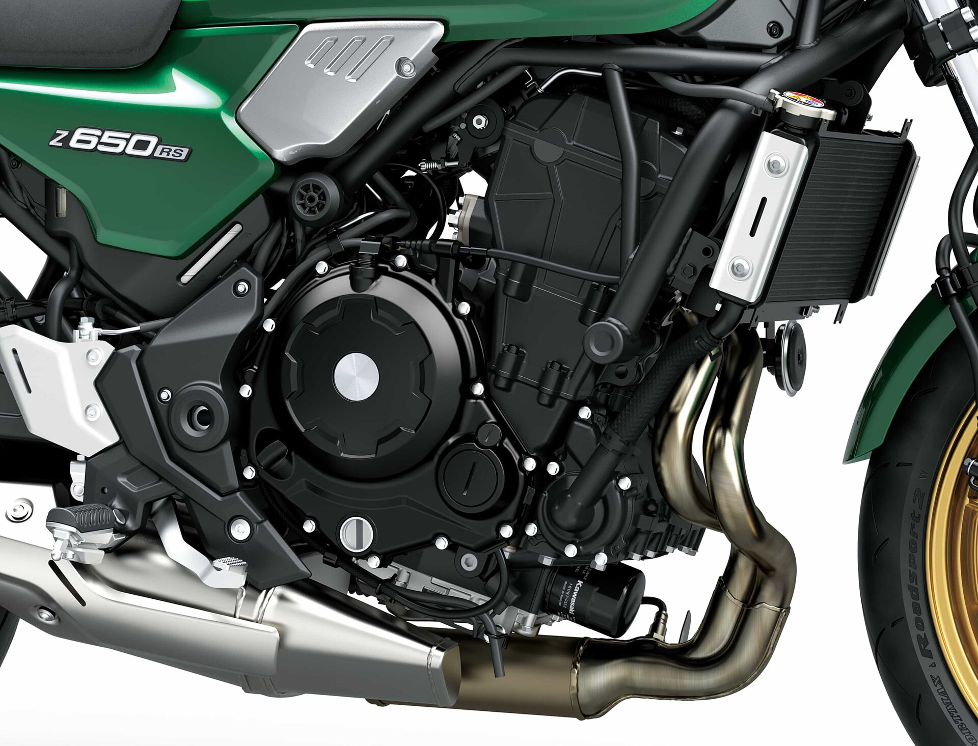 Kawasaki Z650 RS: le foto