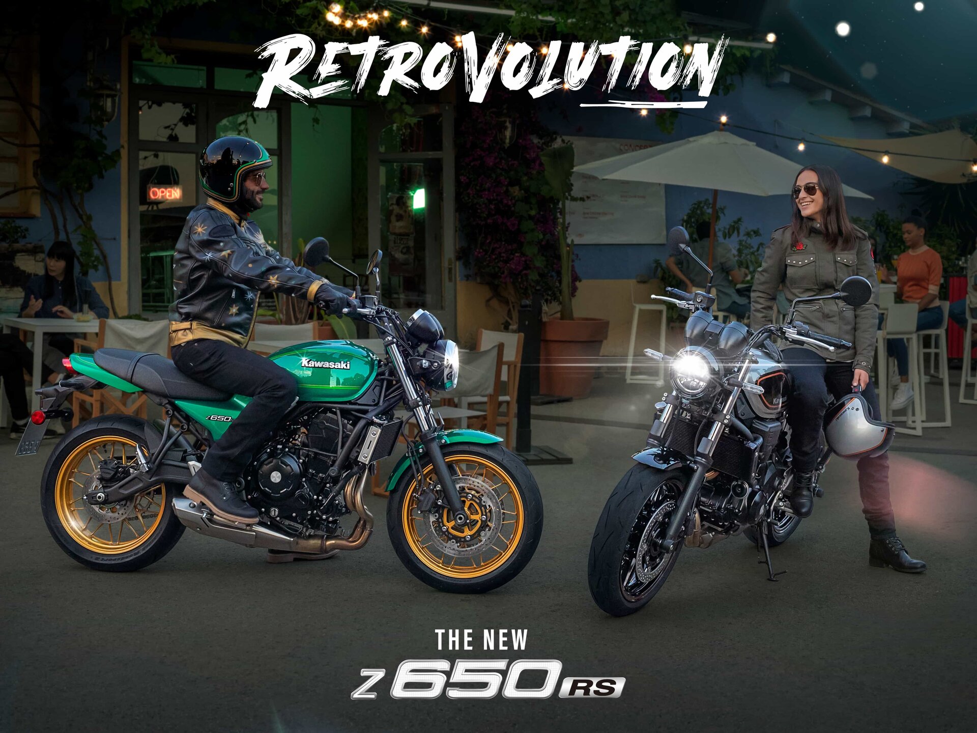 Kawasaki Z650 RS: le foto