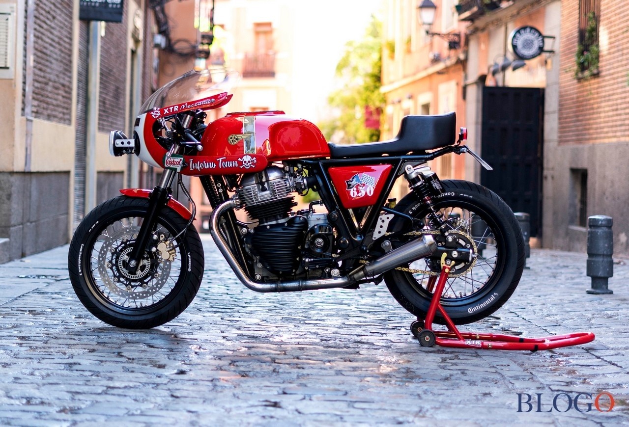 Royal Enfield Continental GT 650 "Lilith" by XTR Pepo