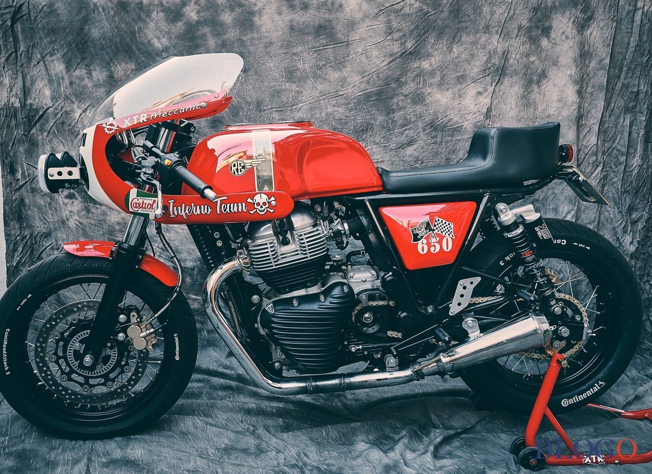 Royal Enfield Continental GT 650 "Lilith" by XTR Pepo