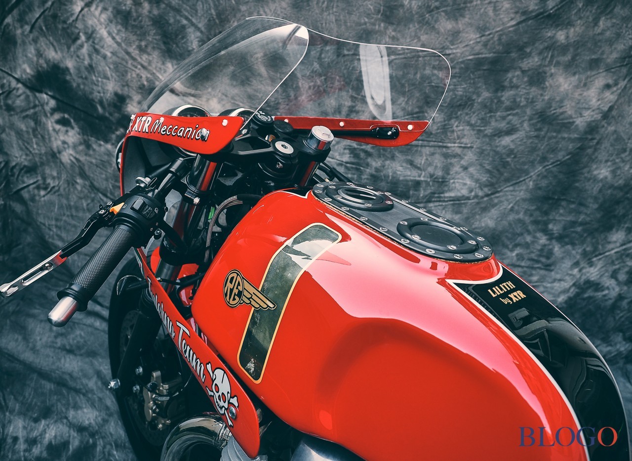 Royal Enfield Continental GT 650 "Lilith" by XTR Pepo