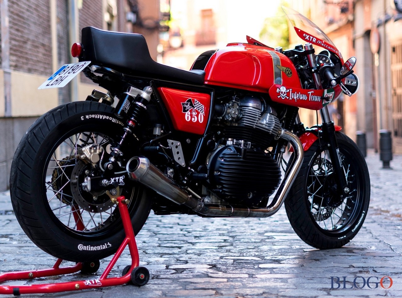 Royal Enfield Continental GT 650 "Lilith" by XTR Pepo
