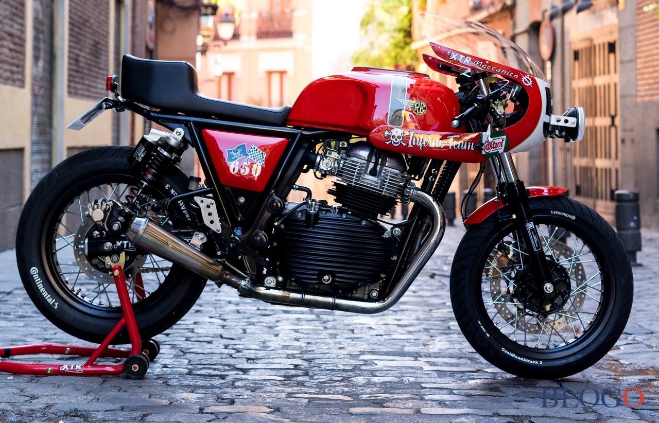 Royal Enfield Continental GT 650 "Lilith" by XTR Pepo