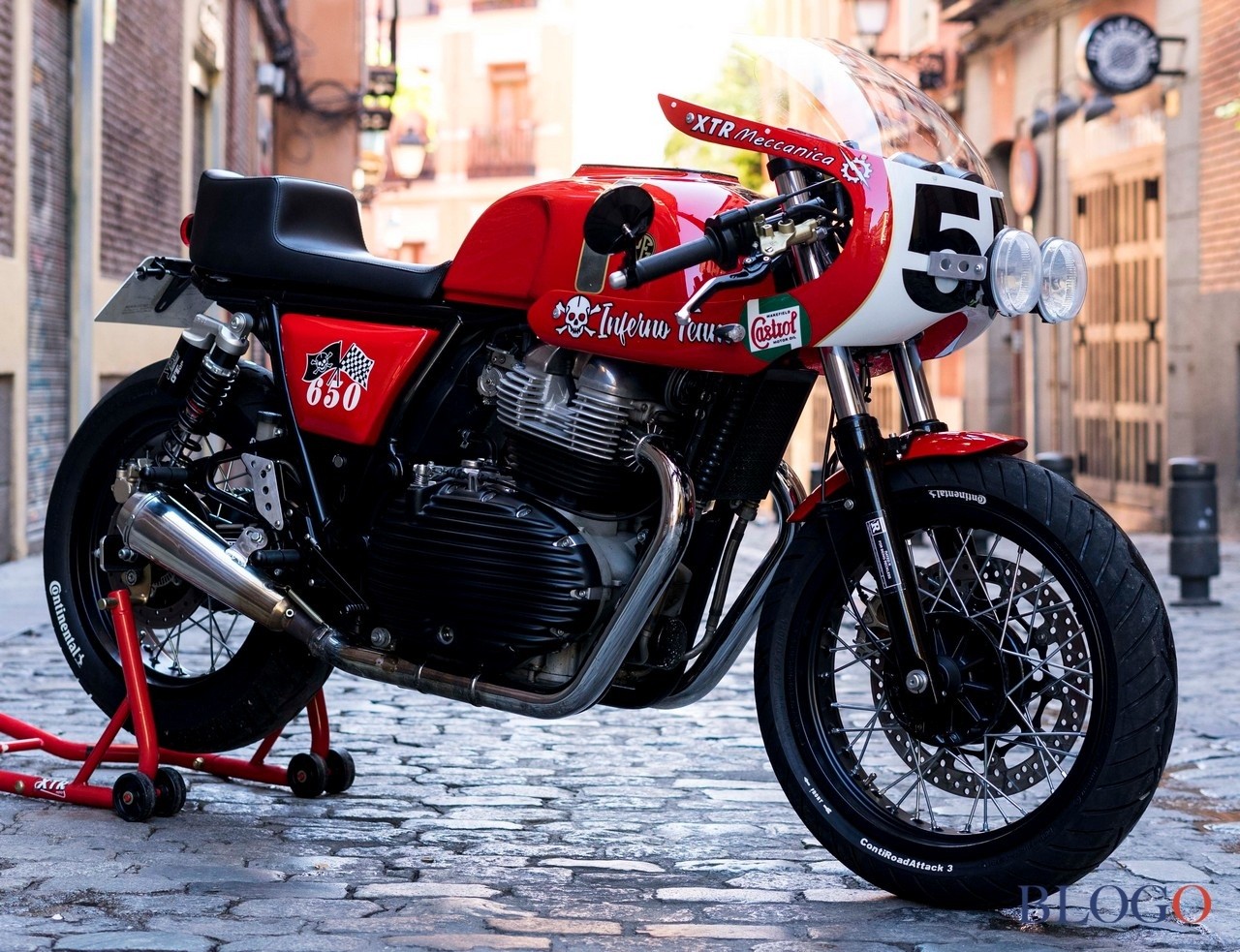 Royal Enfield Continental GT 650 "Lilith" by XTR Pepo