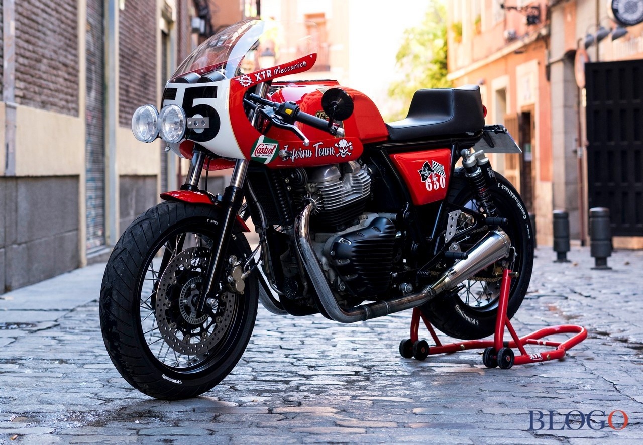Royal Enfield Continental GT 650 "Lilith" by XTR Pepo