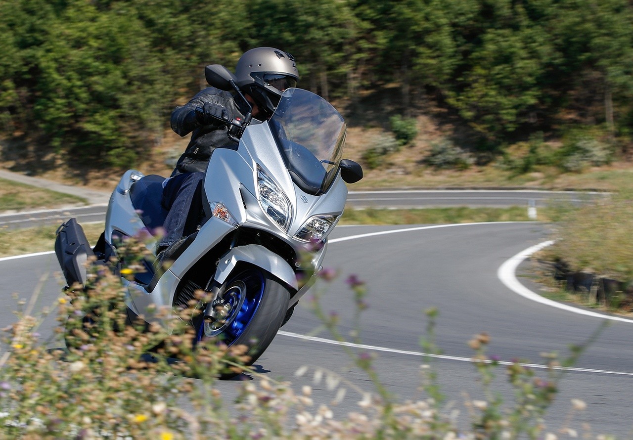 Suzuki Burgman 400 2022, le foto della prova