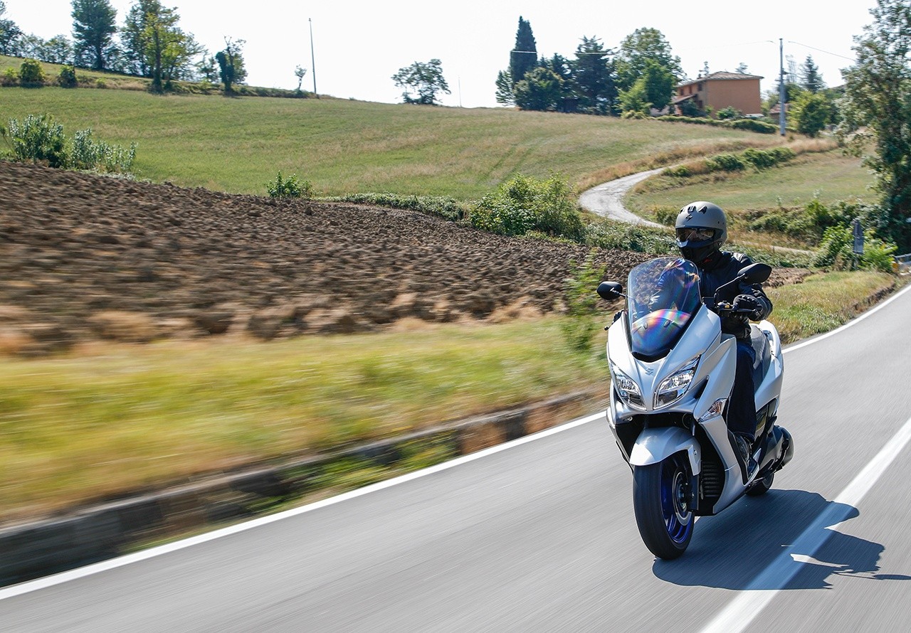 Suzuki Burgman 400 2022, le foto della prova