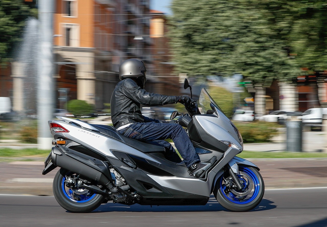 Suzuki Burgman 400 2022, le foto della prova