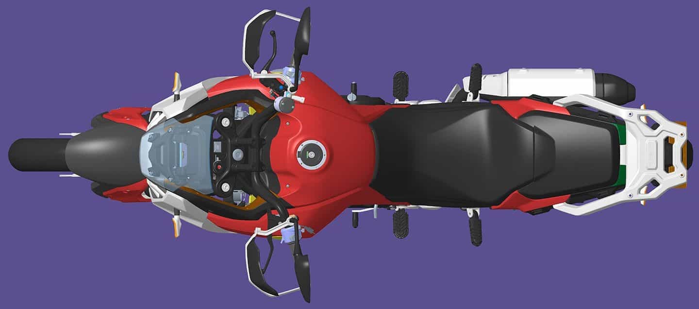 Benelli V-Twin 650: il brevetto