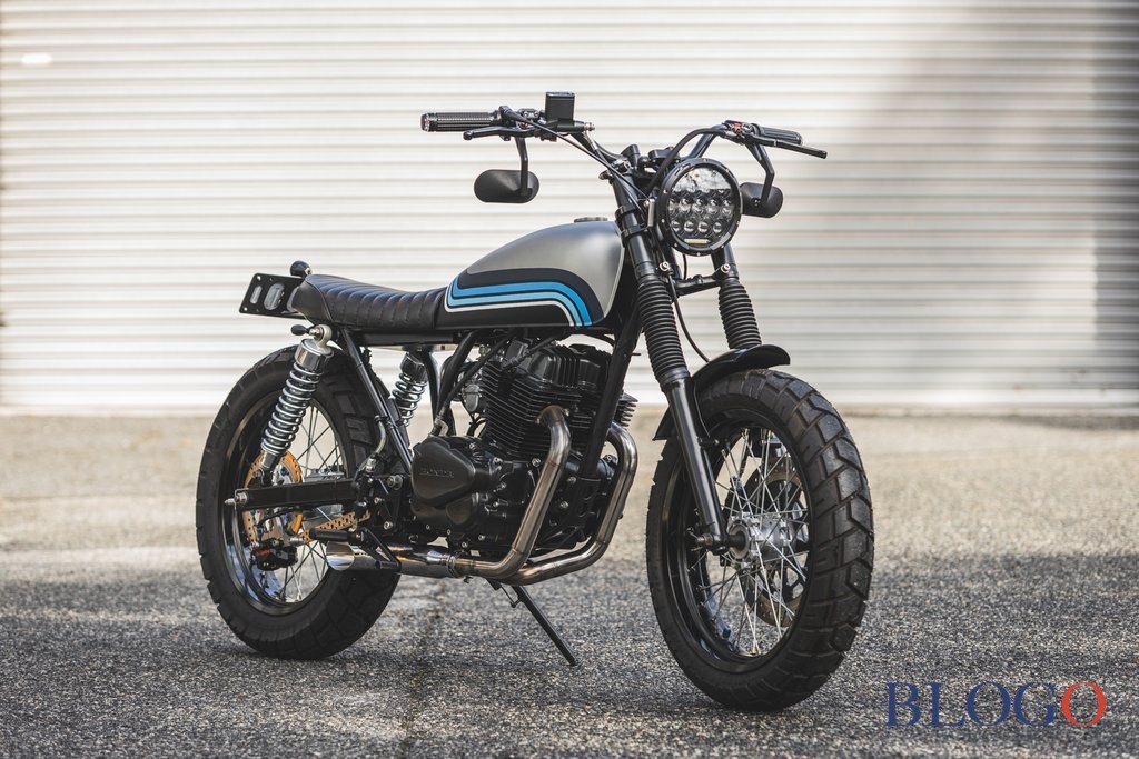 Honda 250 Nighthawk "Little Blue" | Rogue Motorcycles