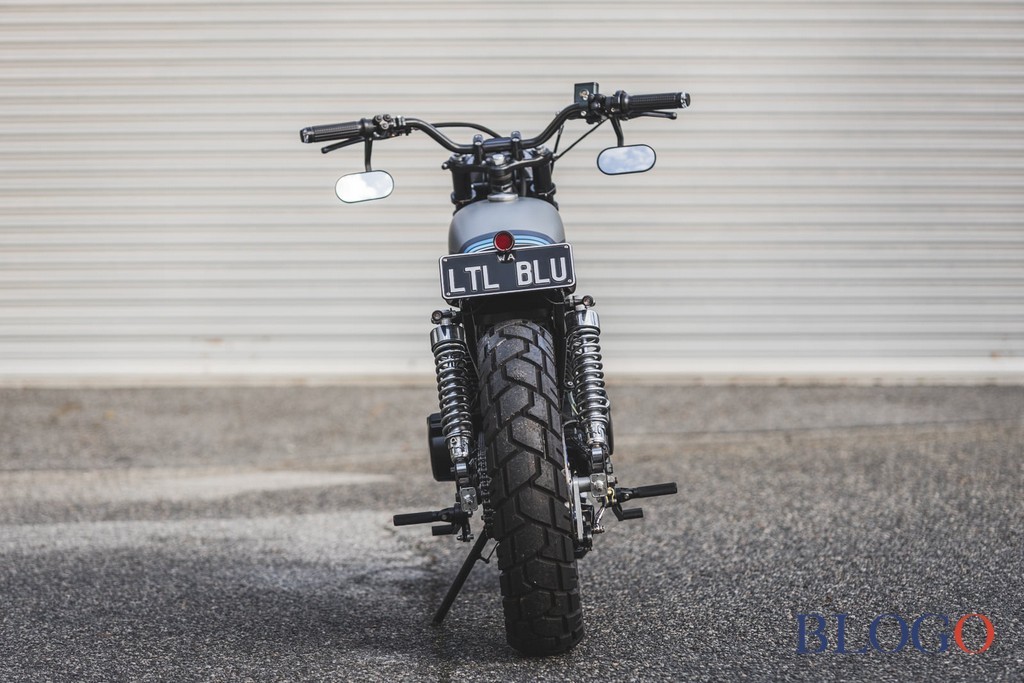 Honda 250 Nighthawk "Little Blue" | Rogue Motorcycles