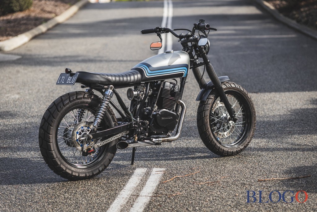 Honda 250 Nighthawk "Little Blue" | Rogue Motorcycles