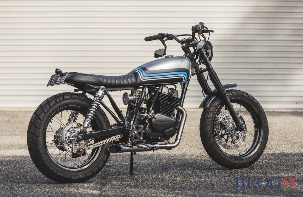 Honda 250 Nighthawk "Little Blue" | Rogue Motorcycles