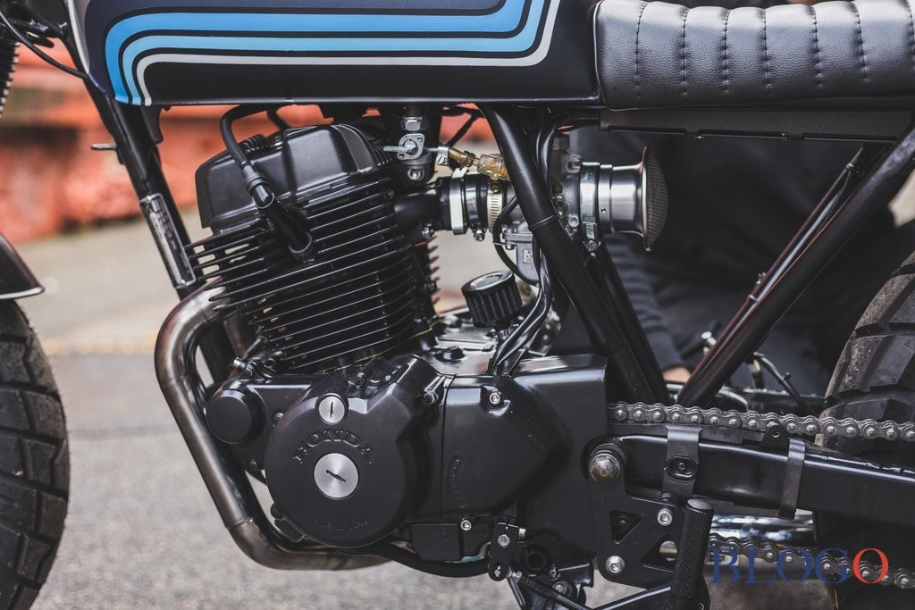 Honda 250 Nighthawk "Little Blue" | Rogue Motorcycles