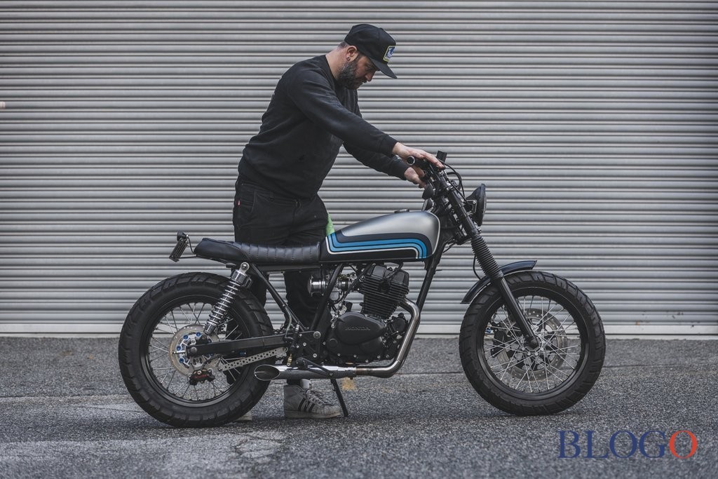 Honda 250 Nighthawk "Little Blue" | Rogue Motorcycles