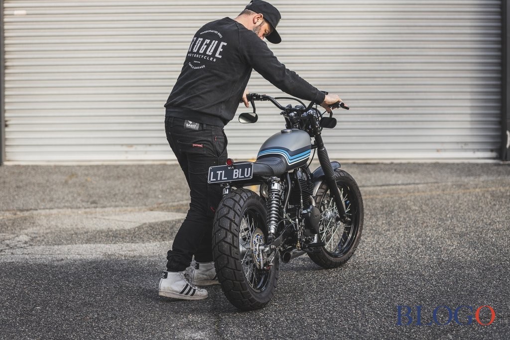 Honda 250 Nighthawk "Little Blue" | Rogue Motorcycles