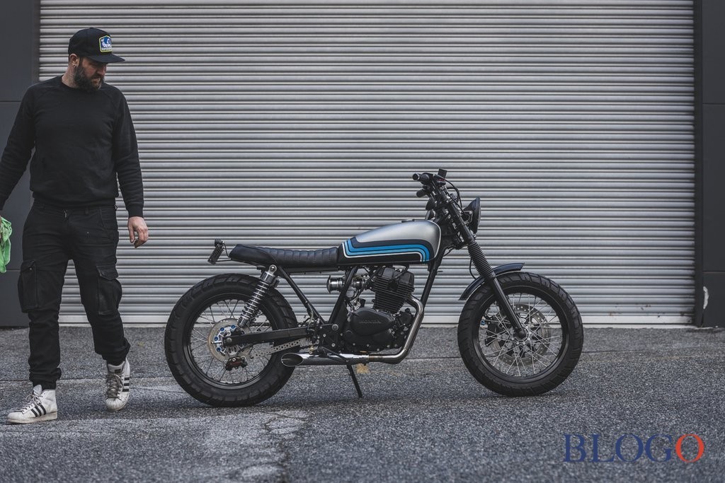 Honda 250 Nighthawk "Little Blue" | Rogue Motorcycles