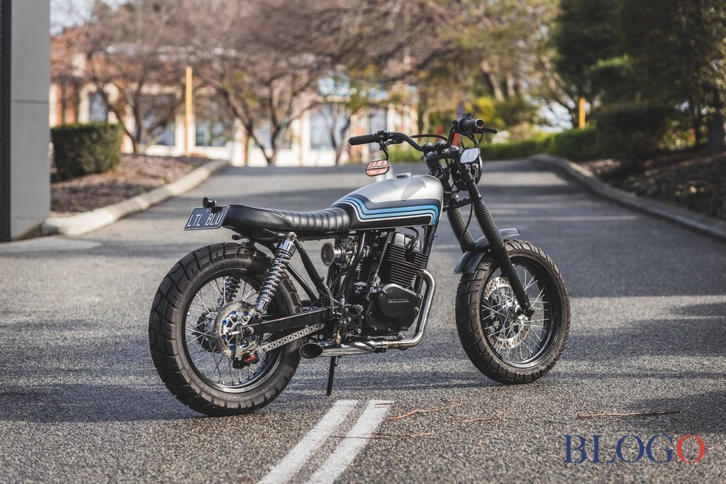 Honda 250 Nighthawk "Little Blue" | Rogue Motorcycles