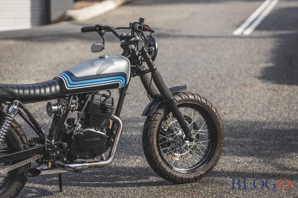 Honda 250 Nighthawk "Little Blue" | Rogue Motorcycles