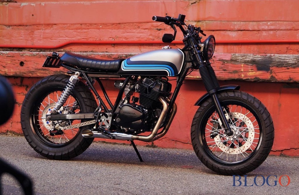 Honda 250 Nighthawk "Little Blue" | Rogue Motorcycles