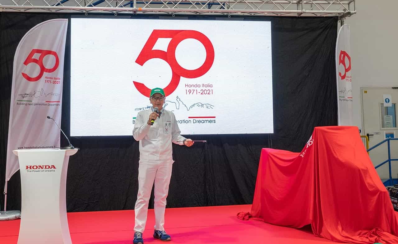 Honda Italia celebra 50 anni dalla fondazione