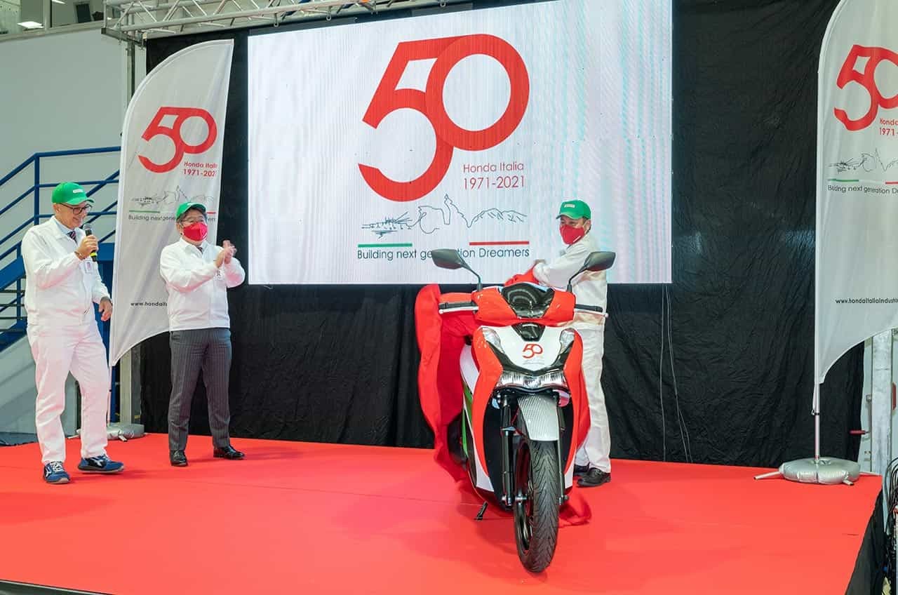 Honda Italia celebra 50 anni dalla fondazione