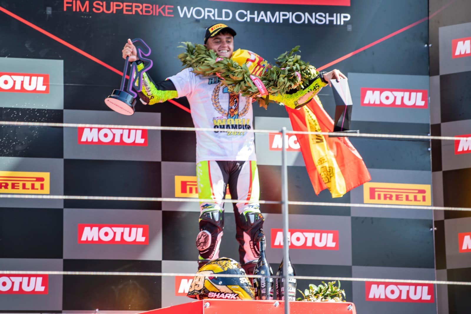 Adrian Huertas Campione del Mondo Supersport 300 2021