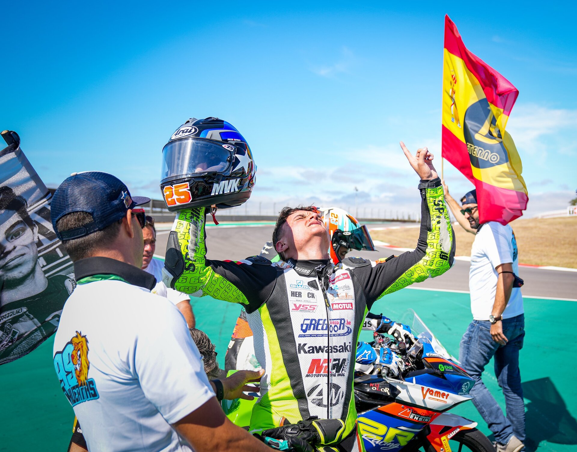 Adrian Huertas Campione del Mondo Supersport 300 2021