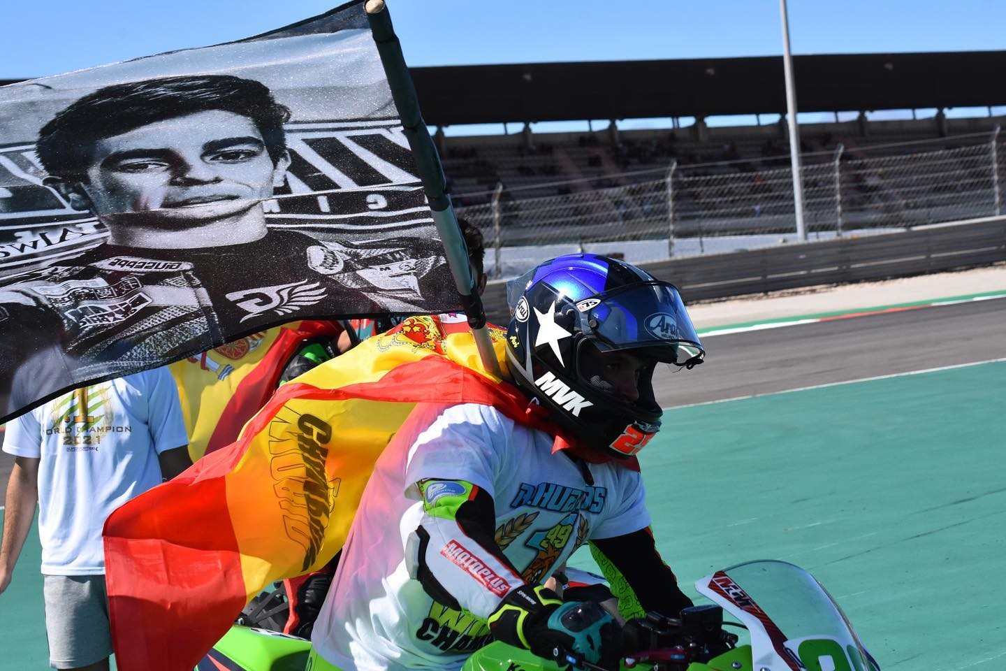 Adrian Huertas Campione del Mondo Supersport 300 2021