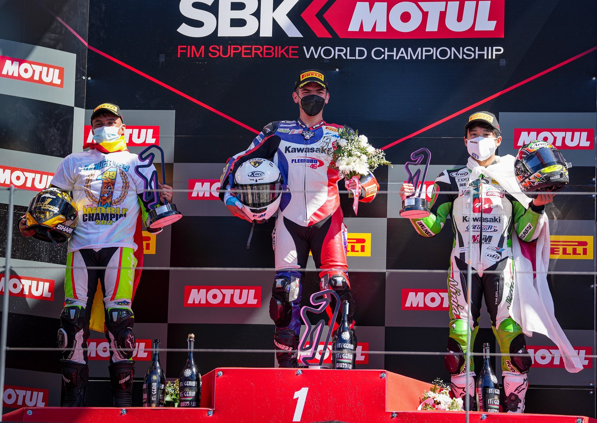 Adrian Huertas Campione del Mondo Supersport 300 2021