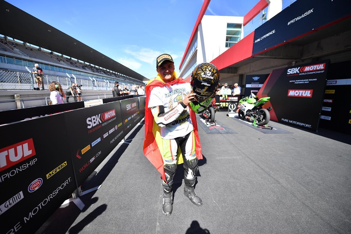 Adrian Huertas Campione del Mondo Supersport 300 2021