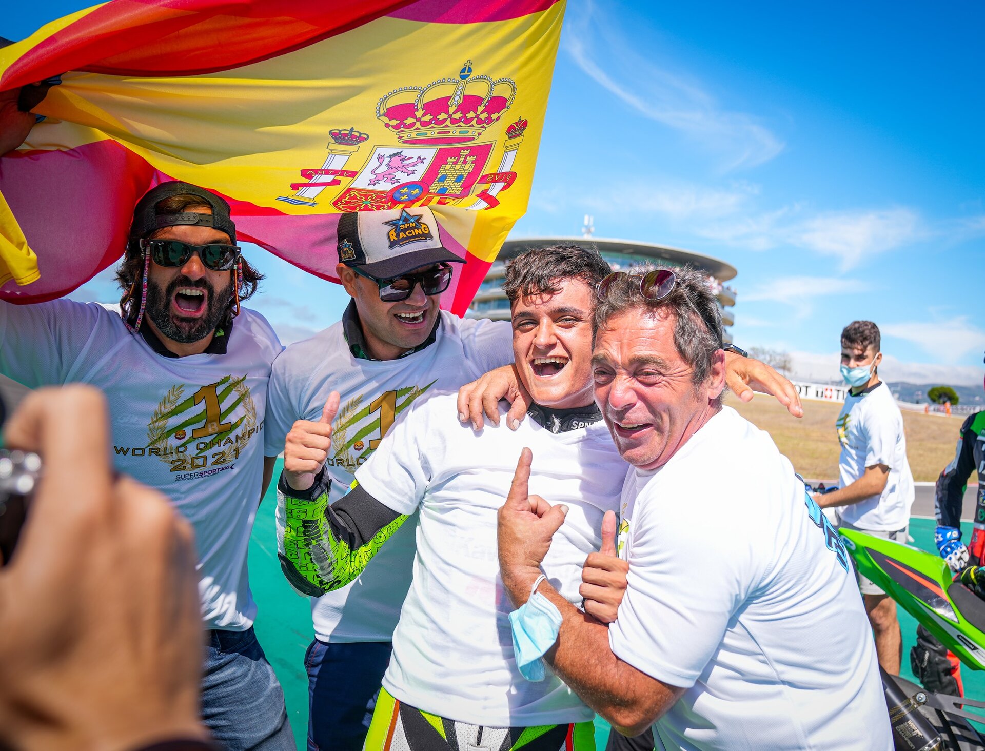 Adrian Huertas Campione del Mondo Supersport 300 2021