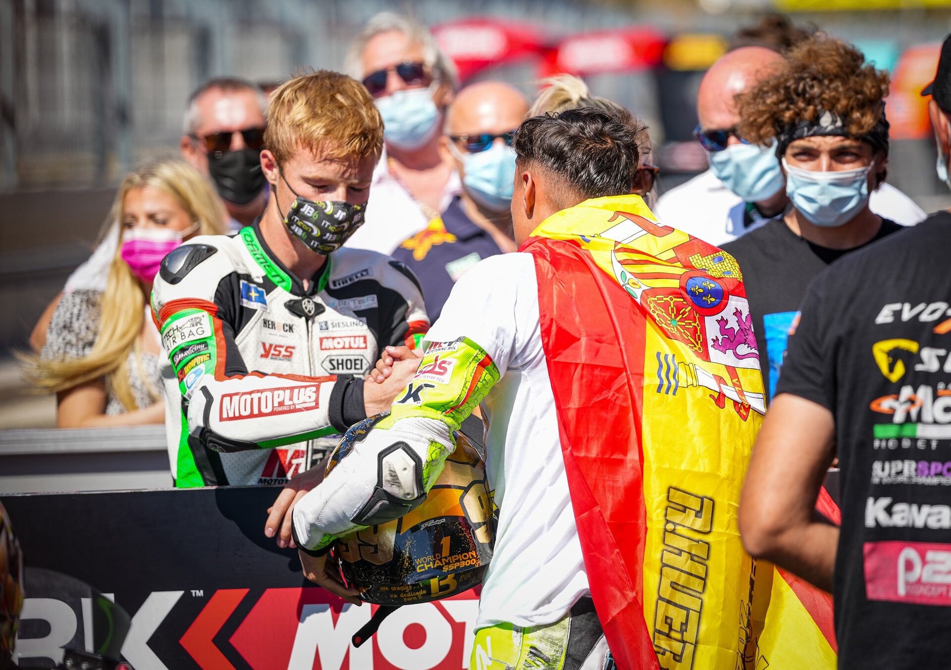 Adrian Huertas Campione del Mondo Supersport 300 2021