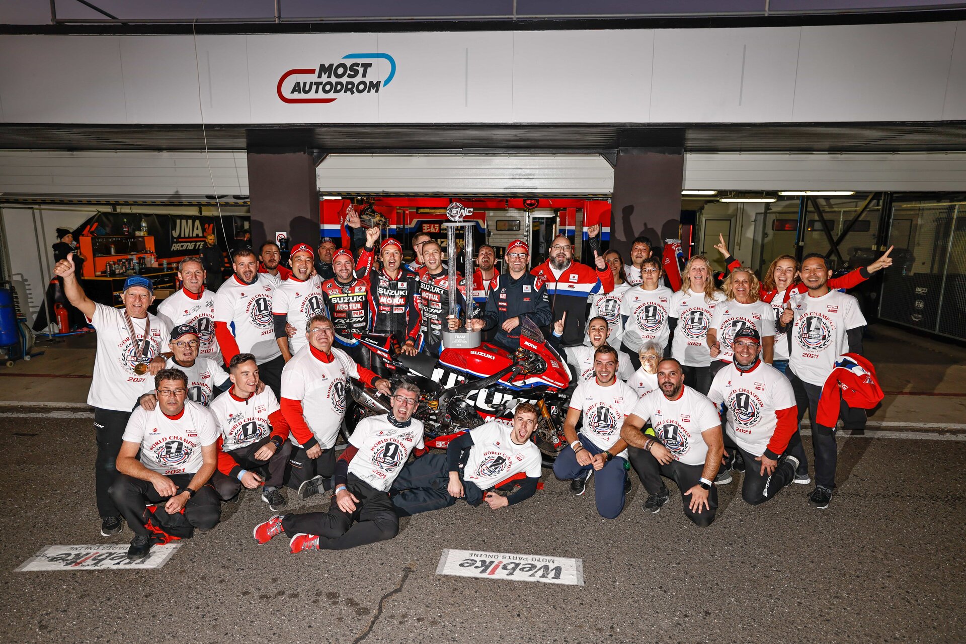 Suzuki vince il Mondiale Endurance EWC 2021