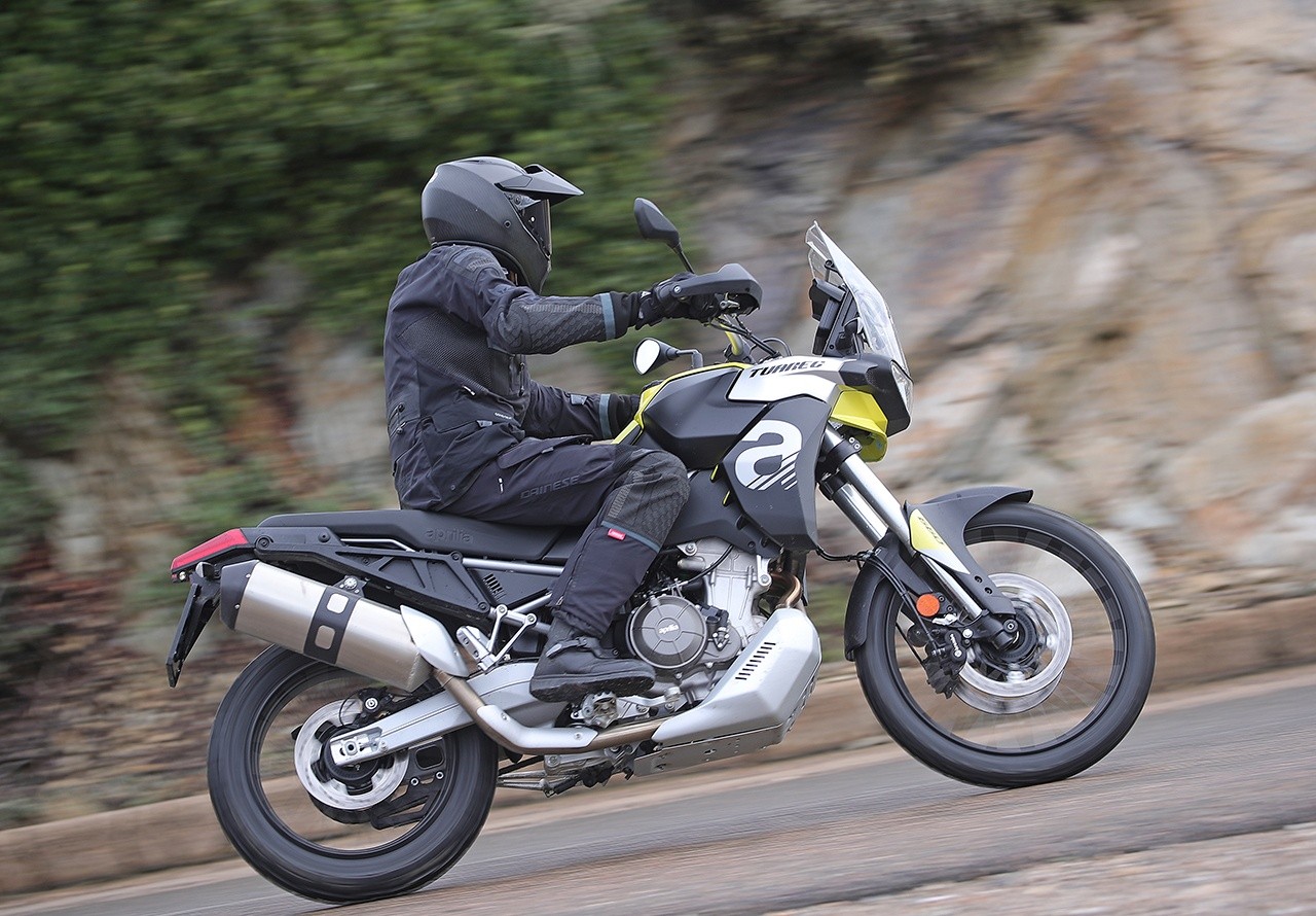 Aprilia Tuareg 660: le foto della prova