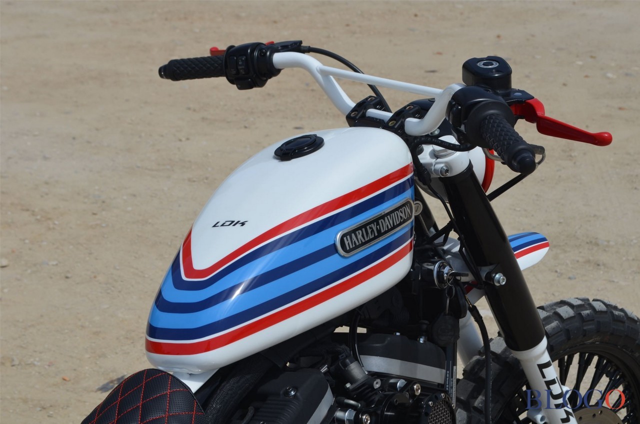 Harley-Davidson 883 Sportster "Martini" by LDK