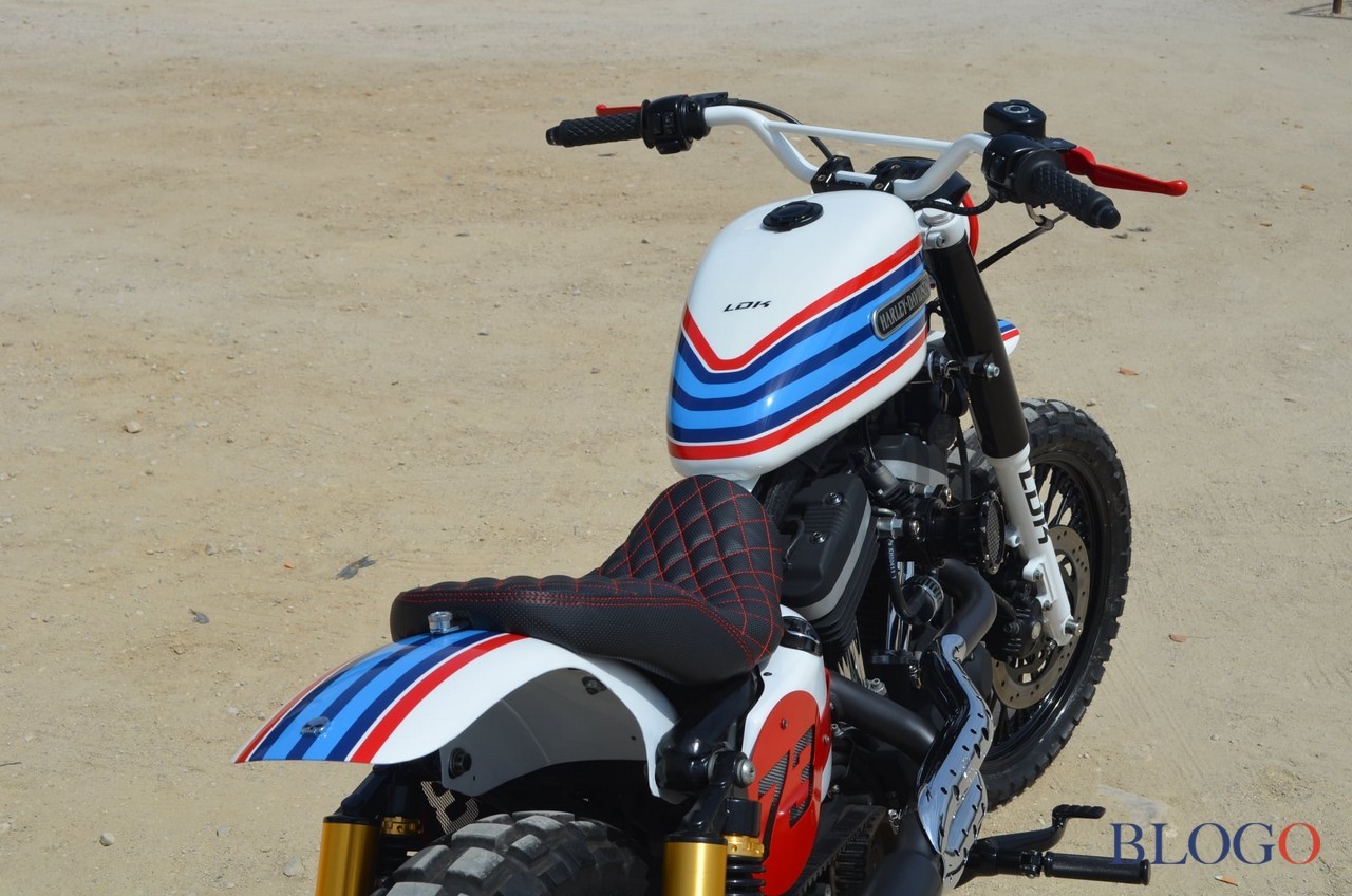 Harley-Davidson 883 Sportster "Martini" by LDK