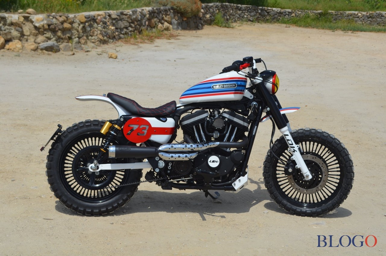 Harley-Davidson 883 Sportster "Martini" by LDK