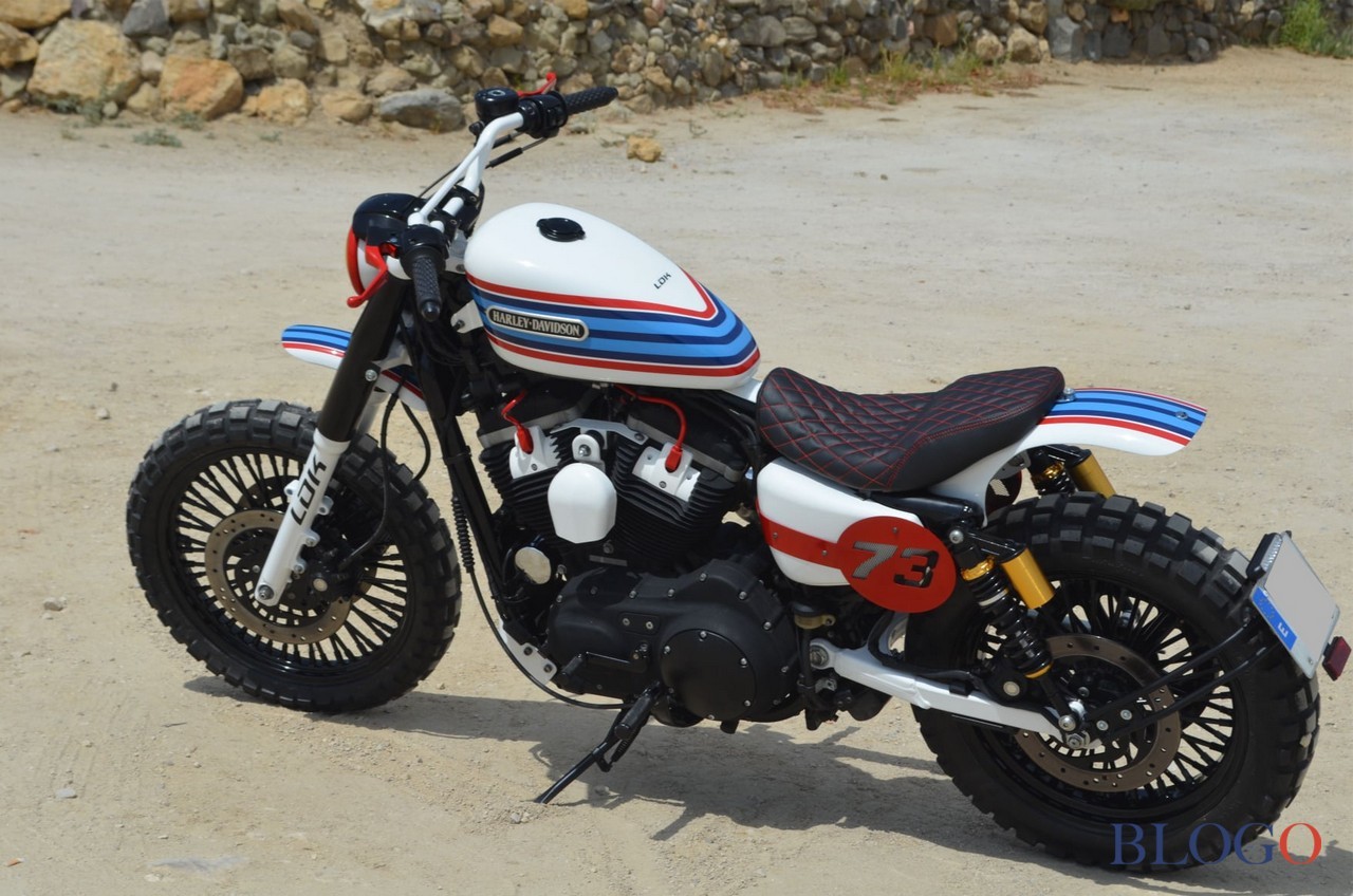 Harley-Davidson 883 Sportster "Martini" by LDK