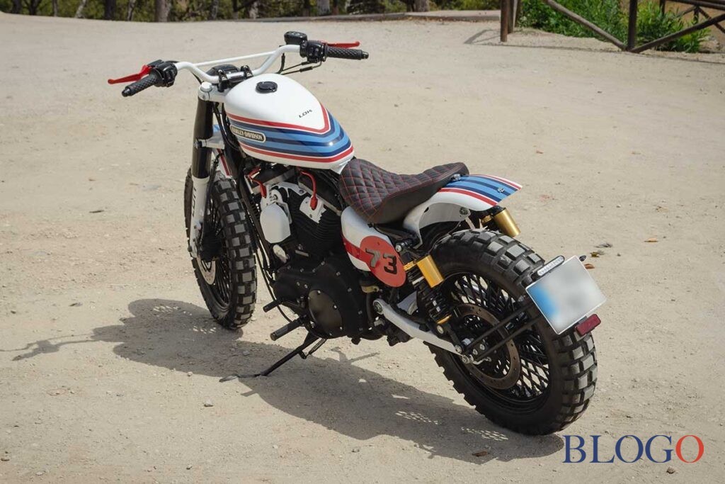 Harley-Davidson 883 Sportster "Martini" by LDK