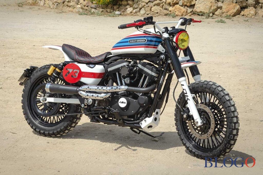Harley-Davidson 883 Sportster "Martini" by LDK