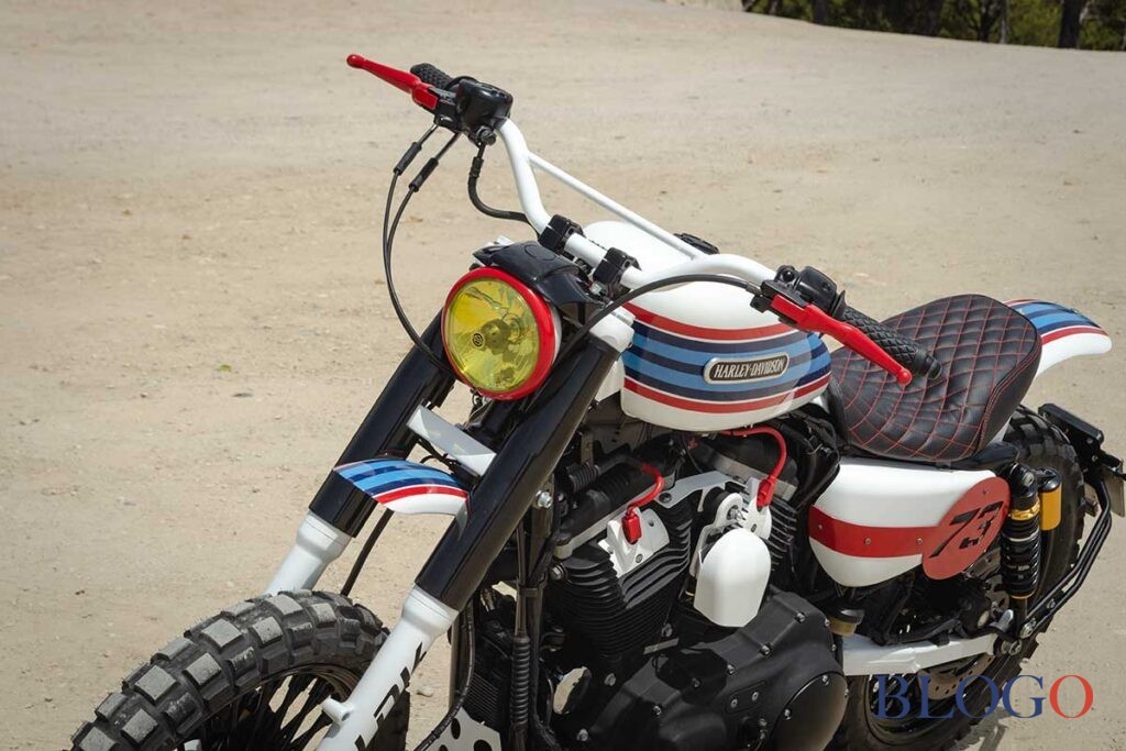 Harley-Davidson 883 Sportster "Martini" by LDK