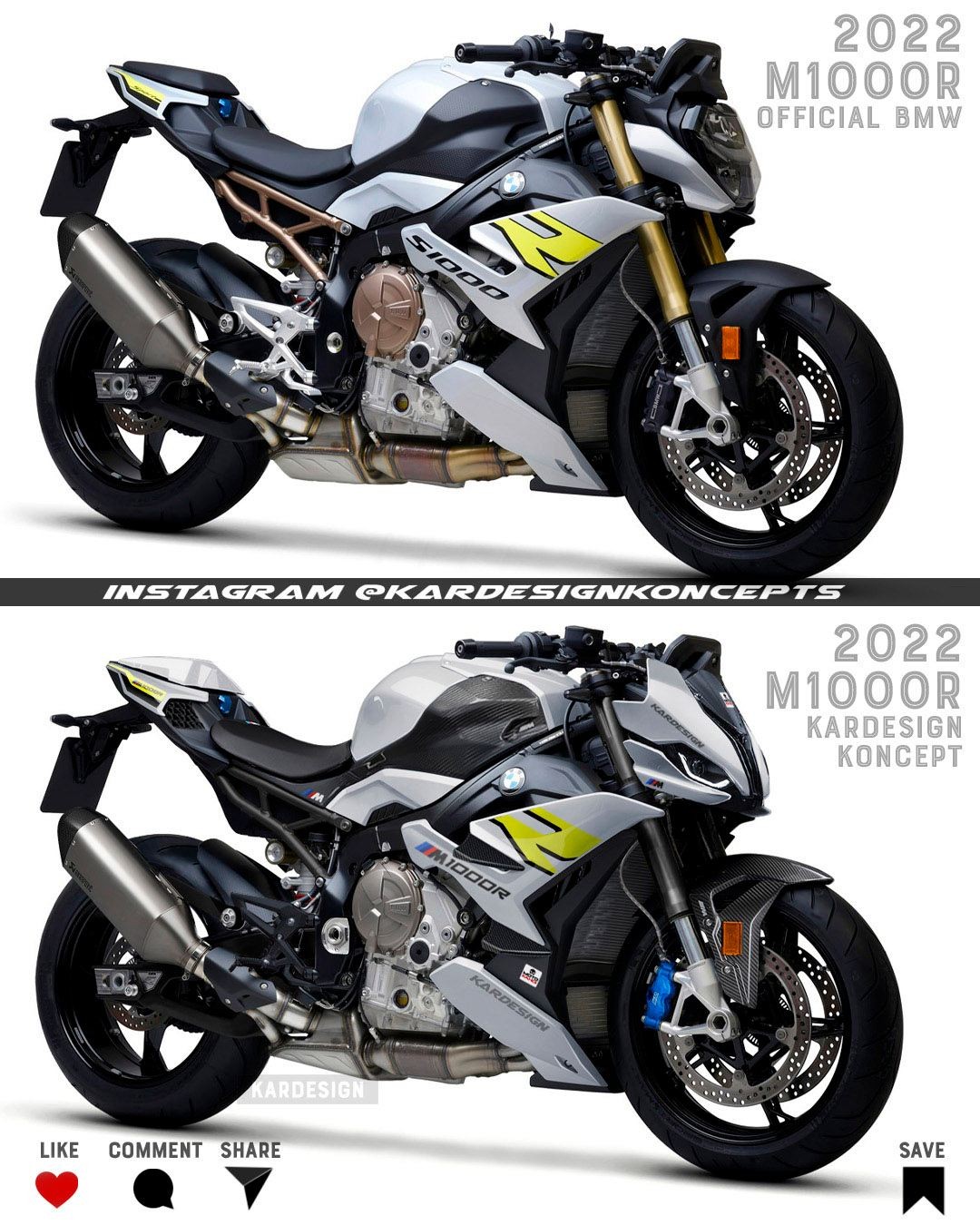 BMW S 1000 R: Kardesign rivoluziona l'hypernaked bavarese