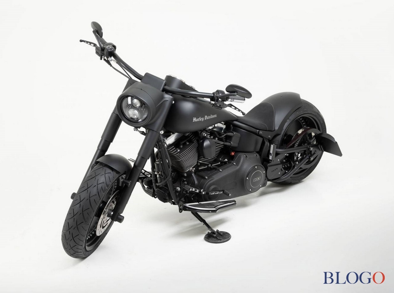 Harley-Davidson Softail Fat Boy "Batmobil" | Bundnerbike