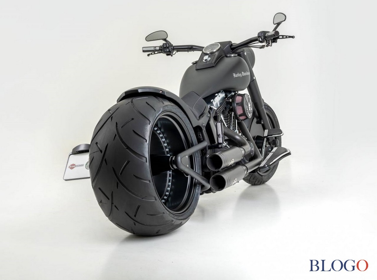 Harley-Davidson Softail Fat Boy "Batmobil" | Bundnerbike