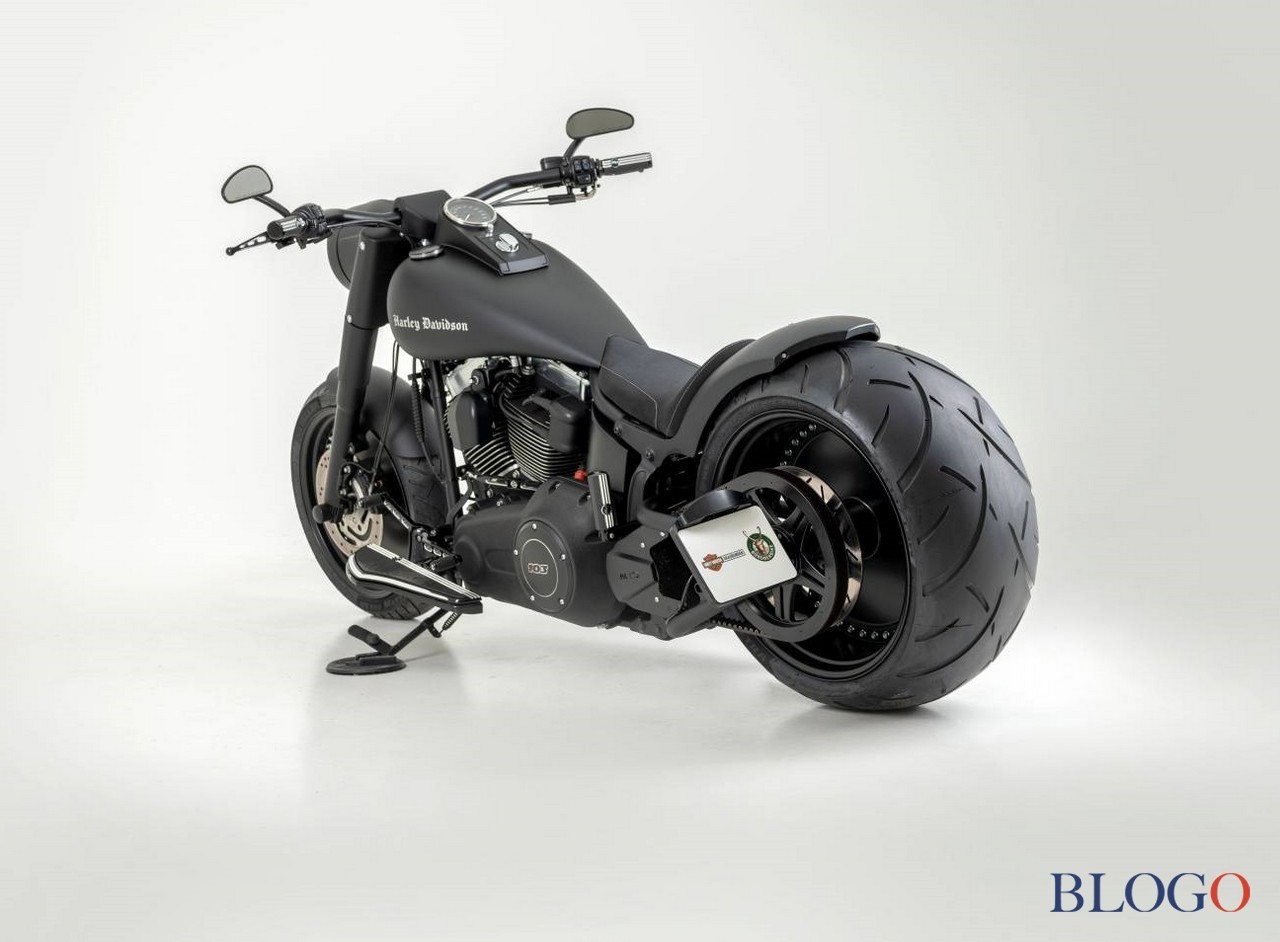 Harley-Davidson Softail Fat Boy "Batmobil" | Bundnerbike