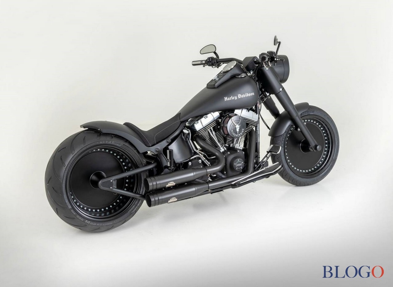 Harley-Davidson Softail Fat Boy "Batmobil" | Bundnerbike